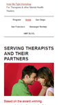 Mobile Screenshot of holdmetightfortherapists.com